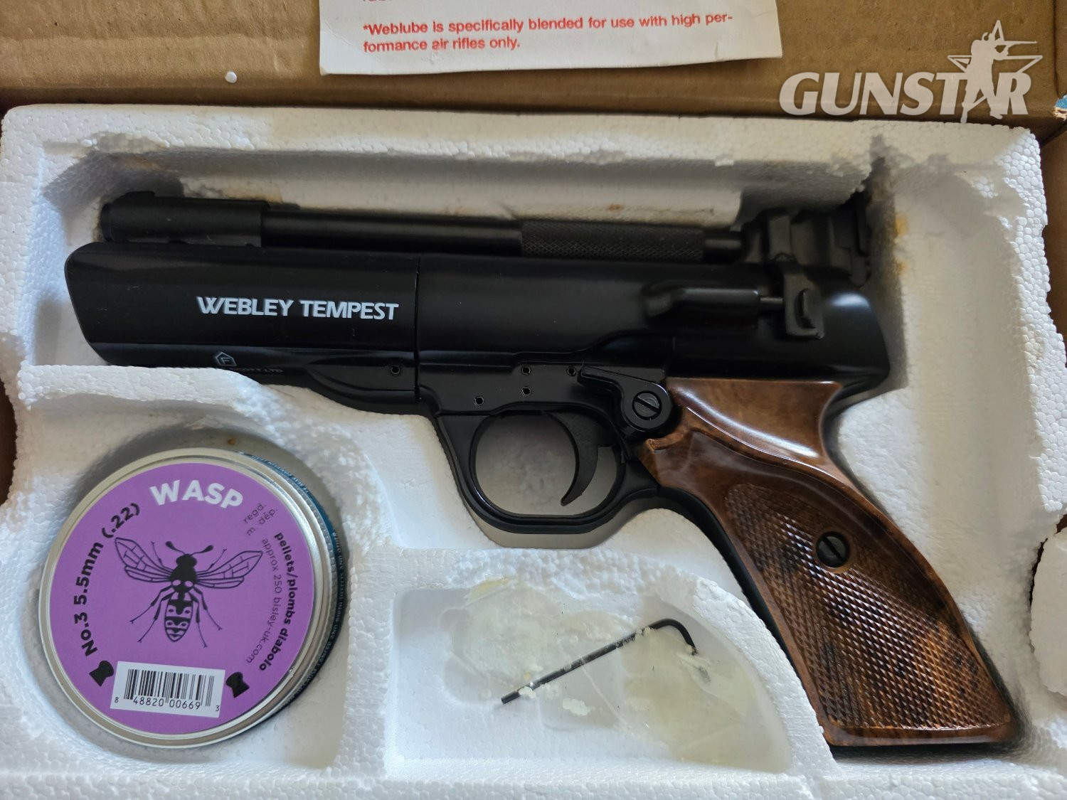 Webley & Scott Tempest .22 in 