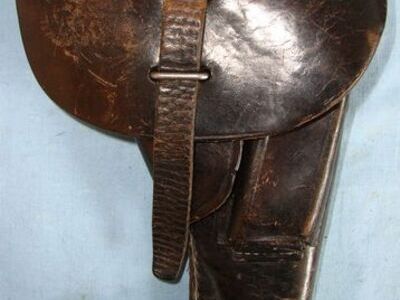 WW2 1941 Nazi German Brown Leather Holster For Walther PP /Czech CZ 27 Size Semi WW2 1941 Nazi German Brown Leather Holster For Walther PP /Czech CZ 27 Size Semi Care & Storage