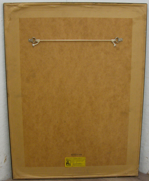  Smith & Wesson Large/Original* Smith & Wesson Model 6906 9mm Pistol Schematic Internal Parts Framed Picture. PI 133. Antique & Militaria