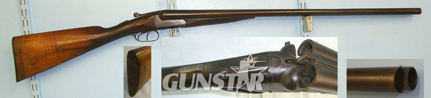 English Form 12 Bore Double Barrel Side By Side Hammerless Box Lock Breech Loading Top Lever Break Action Sporting Shotgun ** COCKS & DRY FIRES UK 2008 DEACTIVATION CERTIFICATED**D 6053 Side By Side None in 