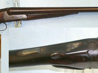 English Form 12 Bore Double Barrel Side By Side Hammerless Box Lock Breech Loading Top Lever Break Action Sporting Shotgun ** COCKS & DRY FIRES UK 2008 DEACTIVATION CERTIFICATED**D 6053 Side By Side None