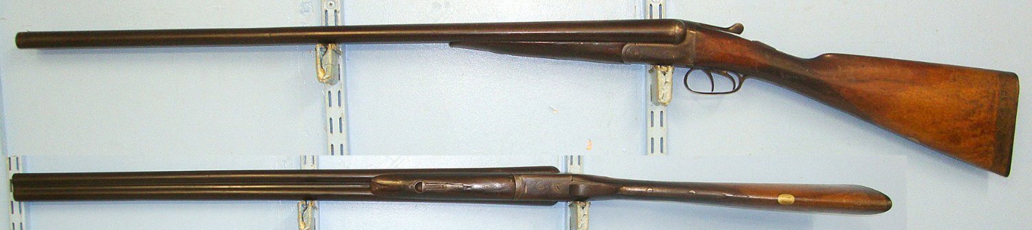  English Form 12 Bore Double Barrel Side By Side Hammerless Box Lock Breech Loading Top Lever Break Action Sporting Shotgun ** COCKS & DRY FIRES UK 2008 DEACTIVATION CERTIFICATED**D 6053 Side By Side None