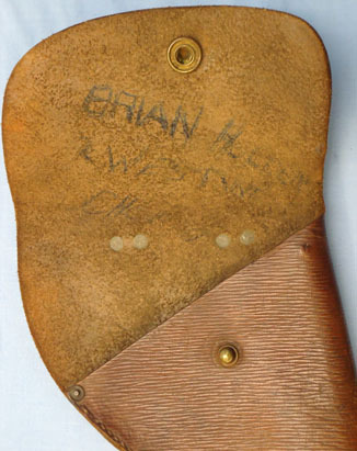  British War Economy 1939 Pattern Leather Holster For .380 Calibre Service Revolv British War Economy 1939 Pattern Leather Holster For .380 Calibre Service Revolv Care & Storage