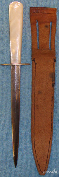  Scarce* Victorian American ‘Gamblers Dagger’ by ‘Ames Sword Co U.S.A. 19176. Dagger
