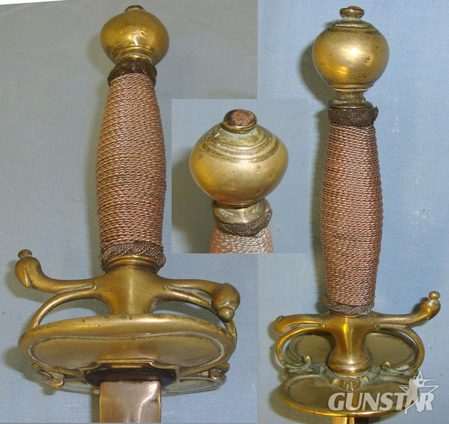 Early 1800’s English Or French Court / Diplomatic Small Sword Sword