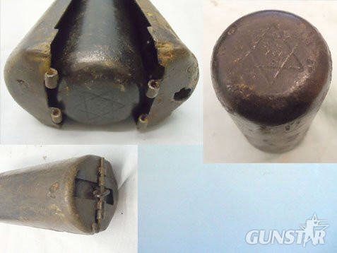DEACTIVATED INERT. Very Rare German Early WW1 Butterfly Hand Grenade. Sn - 18210:18 DEACTIVATED INERT. Very Rare German Early WW1 Butterfly Hand Grenade. Sn - 18210:18  Other Ammunition