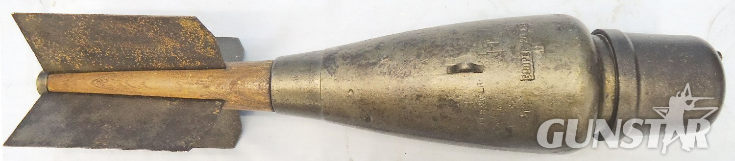 INERT DEACTIATED. *RARE*, British, WW1, 1918 Dated, Royal Naval Air Service 20lb H.E Mark I Cooper Aerial . - O 2276 INERT DEACTIATED. *RARE*, British, WW1, 1918 Dated, Royal Naval Air Service 20lb H.E Mark I Cooper Aerial . - O 2276  Other Ammunition - {CATEGORY} in 
