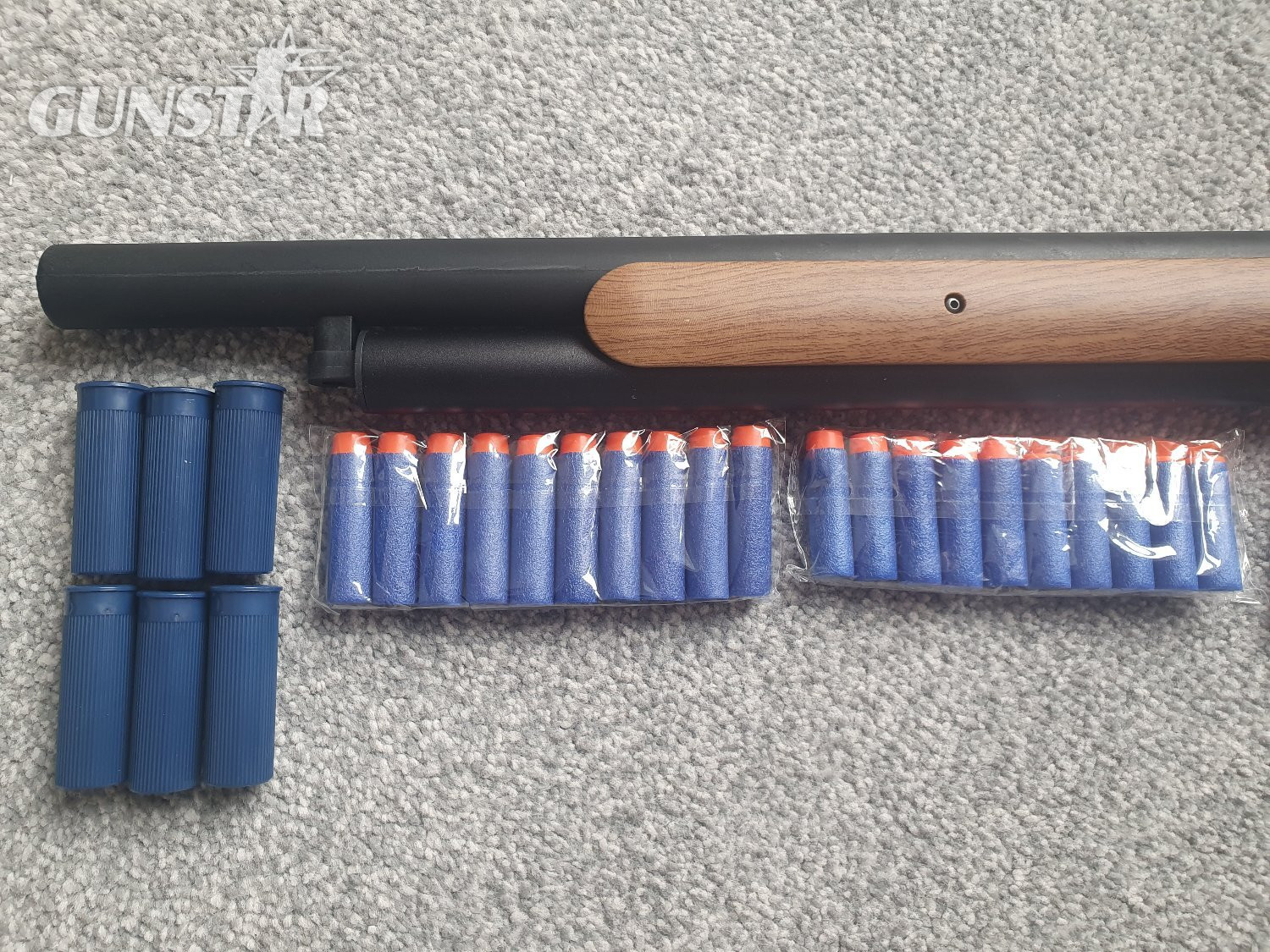 UDL Toy M1887 Lever Action Shotgun Foam Dart Nerf Blaster. None Training/Drill Gun