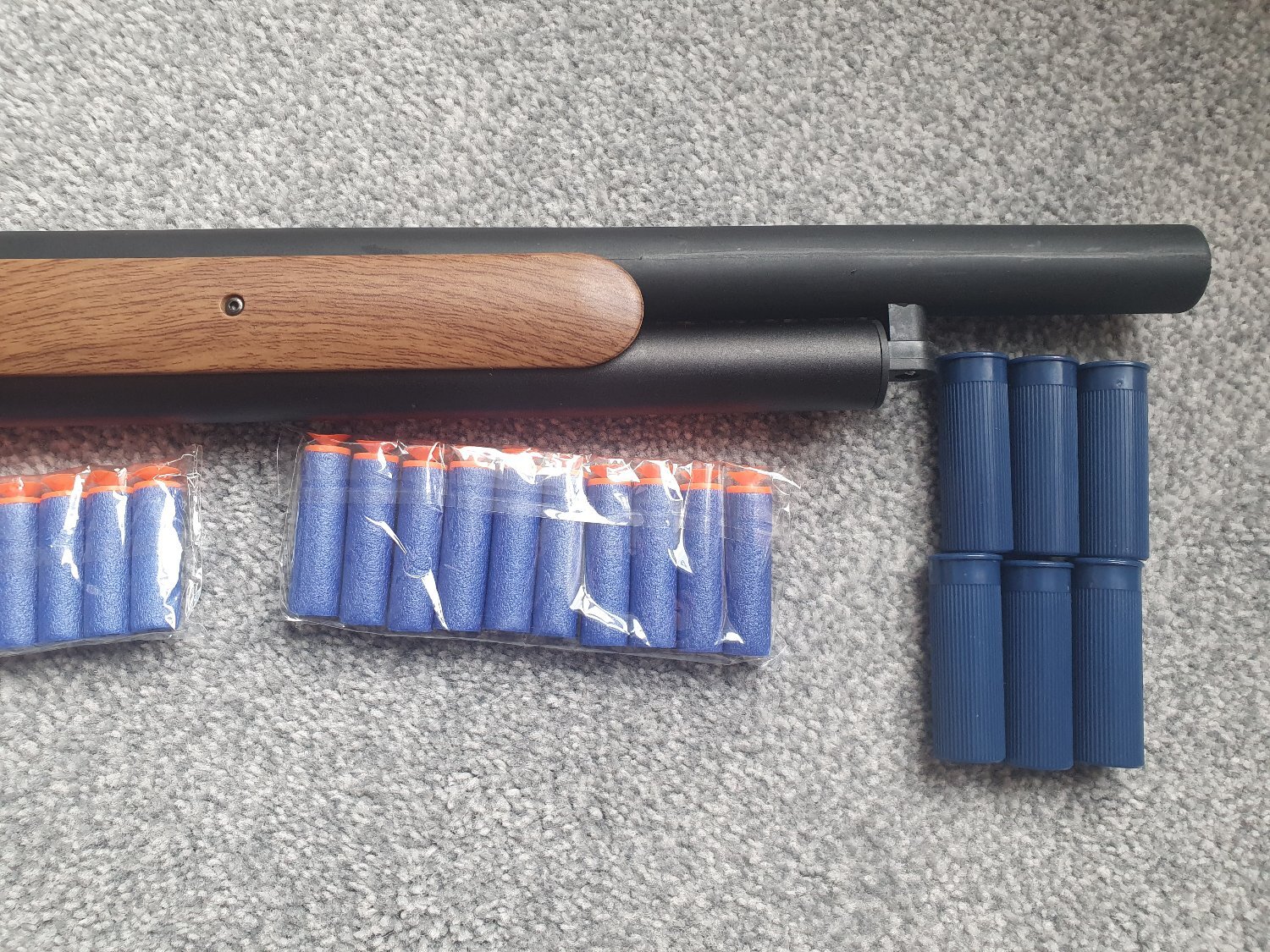 {CATEGORY} - UDL Toy M1887 Lever Action Shotgun Foam Dart Nerf Blaster. None Training/Drill Gun in 