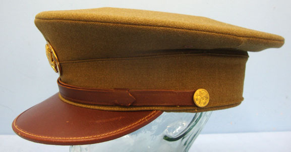 USAAF Other Ranks Peaked Cap Size 7 5/8".  Original WW2 1930 Dated USAAF Other Ranks Peaked Cap Size 7 5/8".  Clothing