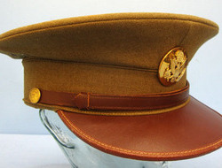 USAAF Other Ranks Peaked Cap Size 7 5/8".  Original WW2 1930 Dated USAAF Other Ranks Peaked Cap Size 7 5/8".  Clothing