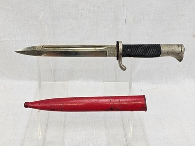 WW2 Era Nazi Germany Parade Short Bayonet & Scabbard Bayonet