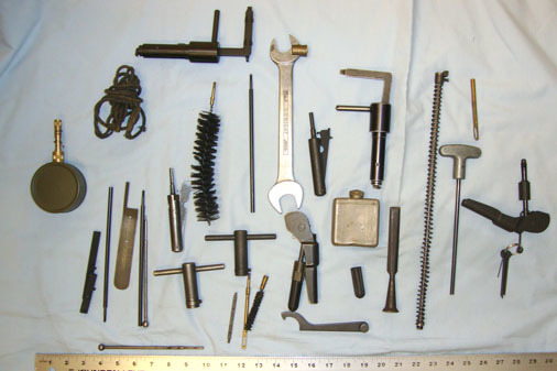 British Military Armourer’s General Purpose Machine Gun (GPMG) Tool Kit With Ori GPMG Tool Kit With Original Waxed Webbing Haversack Care & Storage