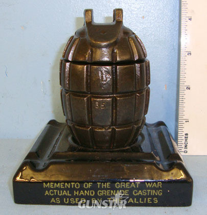 MEMENTO OF THE GREAT WAR’ Original WW1 British No.5 Mills Hand Grenade Hollow Ca MEMENTO OF THE GREAT WAR’ Original WW1 British No.5 Mills Hand Grenade Hollow Ca Antique & Militaria in 