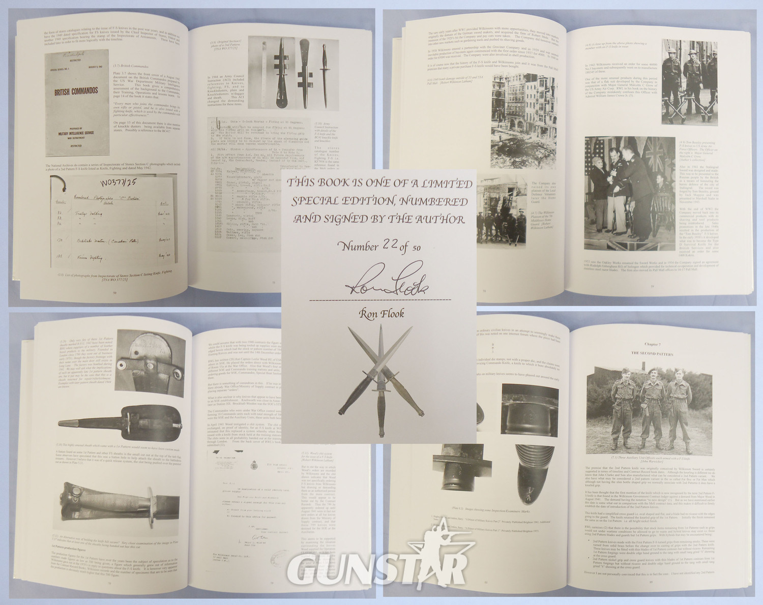 Limited Edition* Author Signed Number 22 of 50 Hardback Copy of The FairBairn-Sykes Fighting Knife and Other Commando Knives by Ron Flook. BO 464. Limited Edition* Author Signed Number 22 of 50 Hardback Copy of The FairBairn-Sykes Fighting Knife and Other Commando Knives by Ron Flook. BO 464. Other Accessory