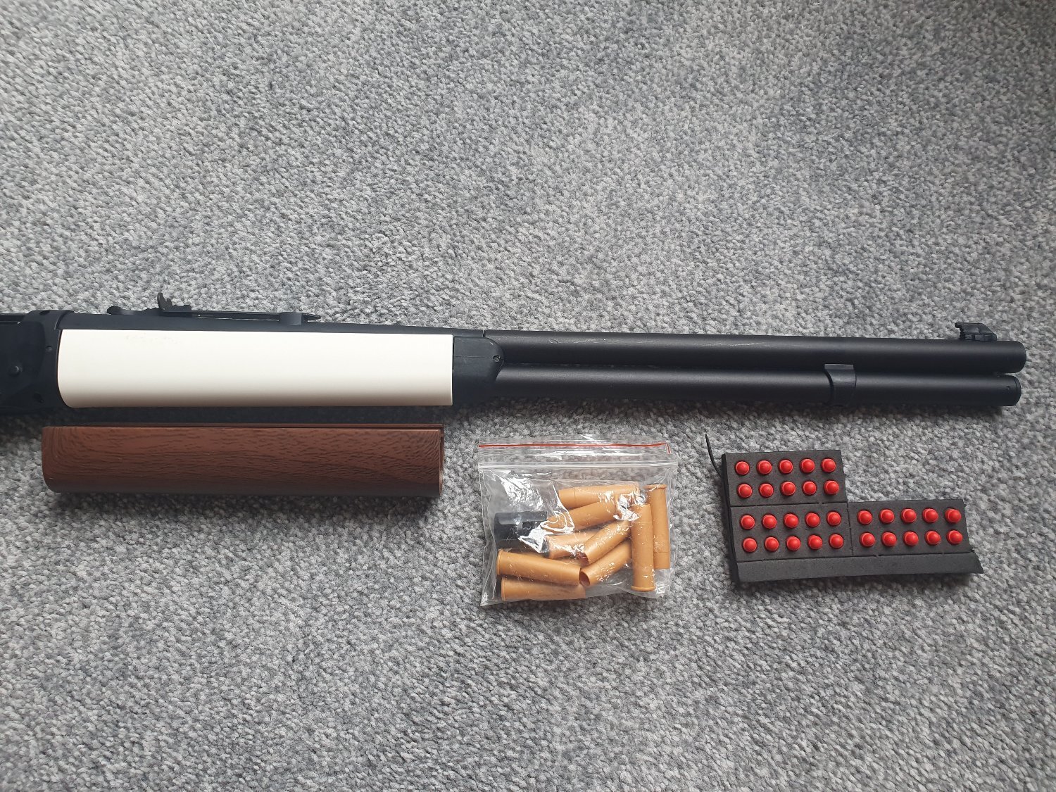 {CATEGORY} - UDL Toy M1894 Lever Action Rifle Foam Dart Nerf Blaster. None Training/Drill Gun