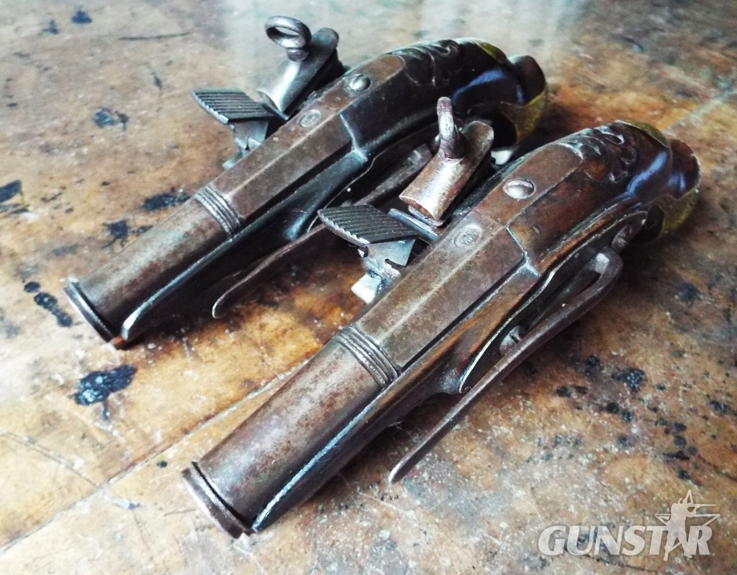 SPANISH Miquelet Belt Pistols .65 Cal Muzzleloader Muzzleloader in 