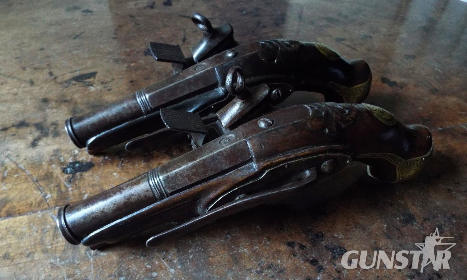  SPANISH Miquelet Belt Pistols .65 Cal Muzzleloader Muzzleloader