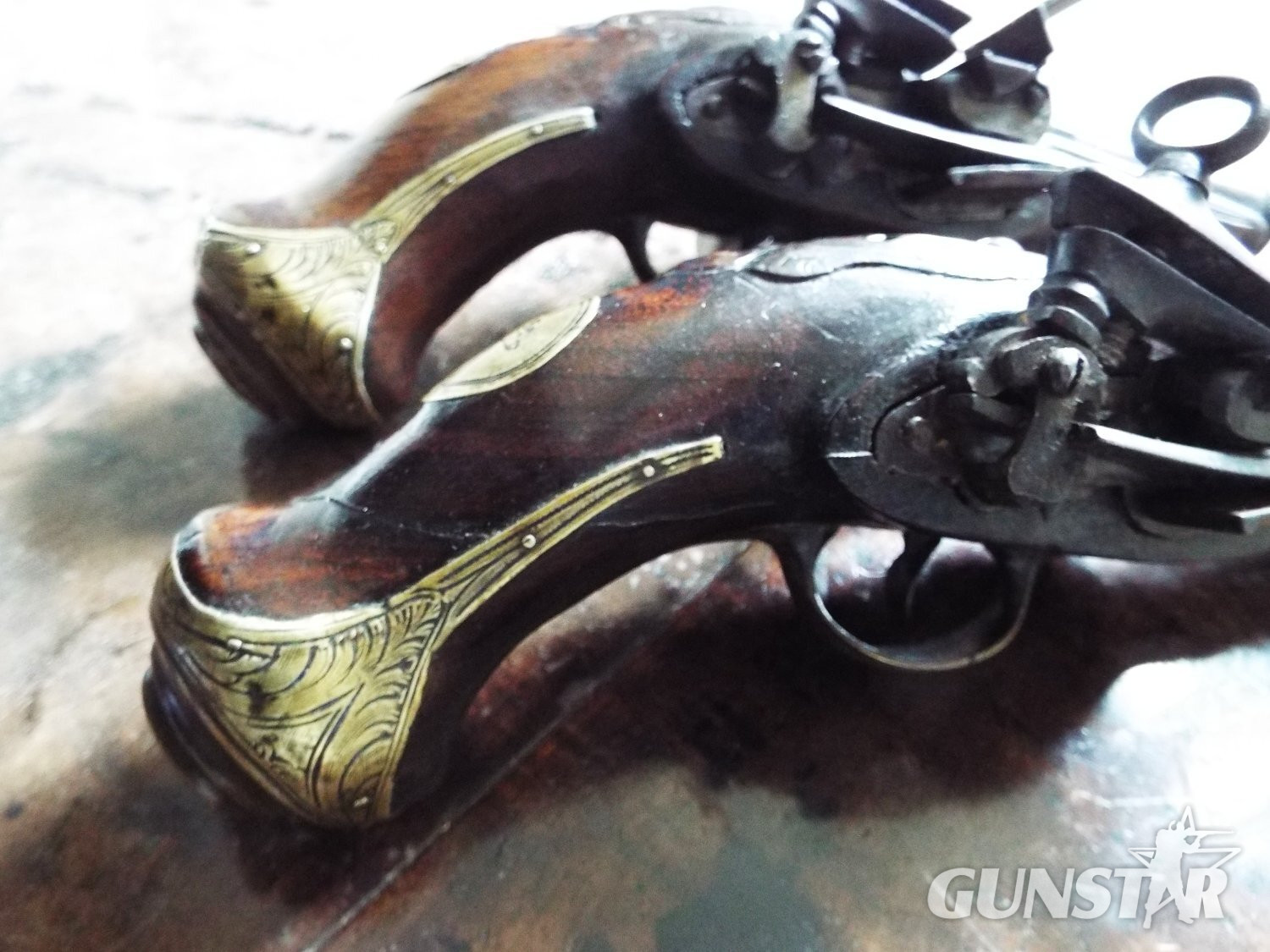SPANISH Miquelet Belt Pistols .65 Cal Muzzleloader Muzzleloader - {CATEGORY} in 