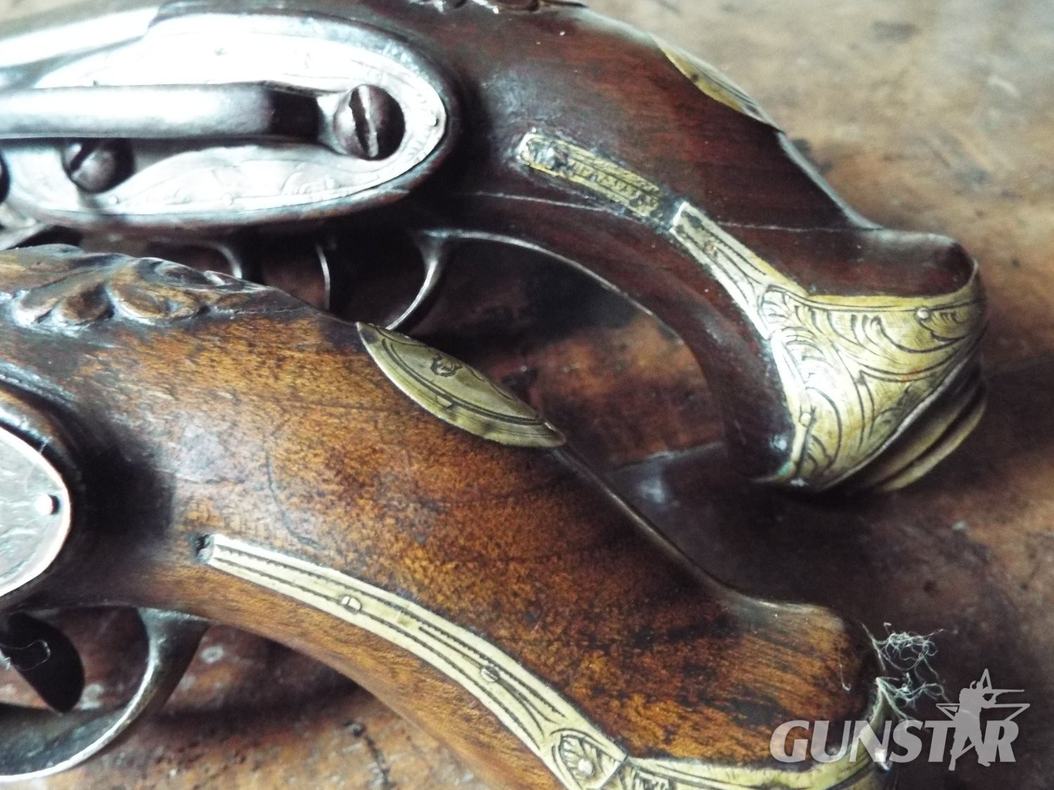 SPANISH Miquelet Belt Pistols .65 Cal Muzzleloader Muzzleloader - {CATEGORY}