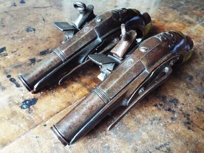 SPANISH Miquelet Belt Pistols .65 Muzzleloader