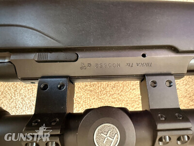 Tikka T1x Bolt Action .17 Hornady Magnum Rimfire (.17 HMR) Rifle