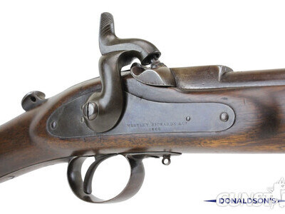 Westley Richards Westley Richards Monkey Tail Single Shot .45 Rifle