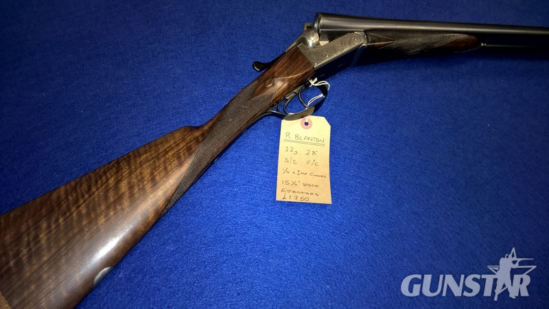 R. Blanton  Side By Side 12 Bore/gauge 