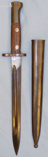  Scarce* Yugoslavian M1924 Bayonet and Matching Numbers Scabbard. BAYO 291. Bayonet
