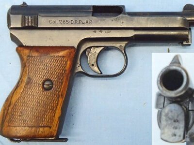 German, Inter War Period, 1929 to 1933, Matching Numbers, Mauser Model 1914 Pistol. **EARLY UK 2003 DEACTIVATION CERTIFICATED** - D 1489 German, Inter War Period, 1929 to 1933, Matching Numbers, Mauser Model 1914 Pistol. **EARLY UK 2003 DEACTIVATION CERTIFICATED** - D 1489 7.65 mm Semi Auto