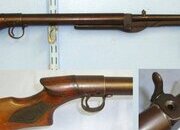 1930-1935 BSA Standard No.2 Pattern 4th Series ‘S’ Prefix Serial Number .22 Calibre Underlever Air Rifle With Pistol Grip Stock. Sn 23490 air rifle .22