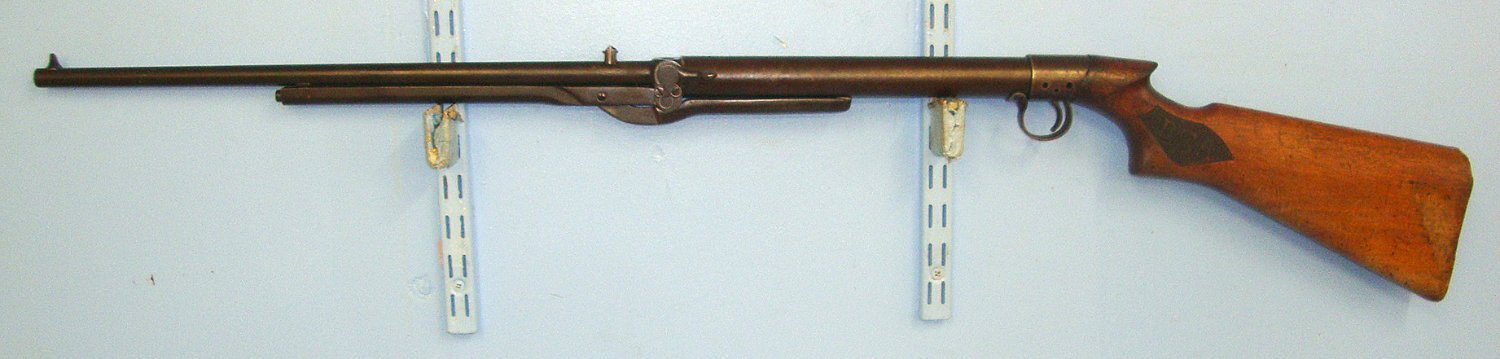  1930-1935 BSA Standard No.2 Pattern 4th Series ‘S’ Prefix Serial Number .22 Calibre Underlever Air Rifle With Pistol Grip Stock. Sn 23490 air rifle .22