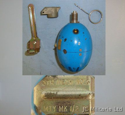  INERT**DEACTIVATED**Cold War Era U.S. Army Berlin Brigade STR MECH No.3 MTY MK ½ INERT**DEACTIVATED**Cold War Era U.S. Army Berlin Brigade STR MECH No.3 MTY MK ½ Antique & Militaria