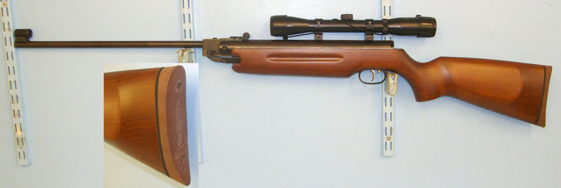  Weihrauch .177 Calibre Break Action Air Rifle With Vixen Waterproof 4x32 Telescopic Sight .177