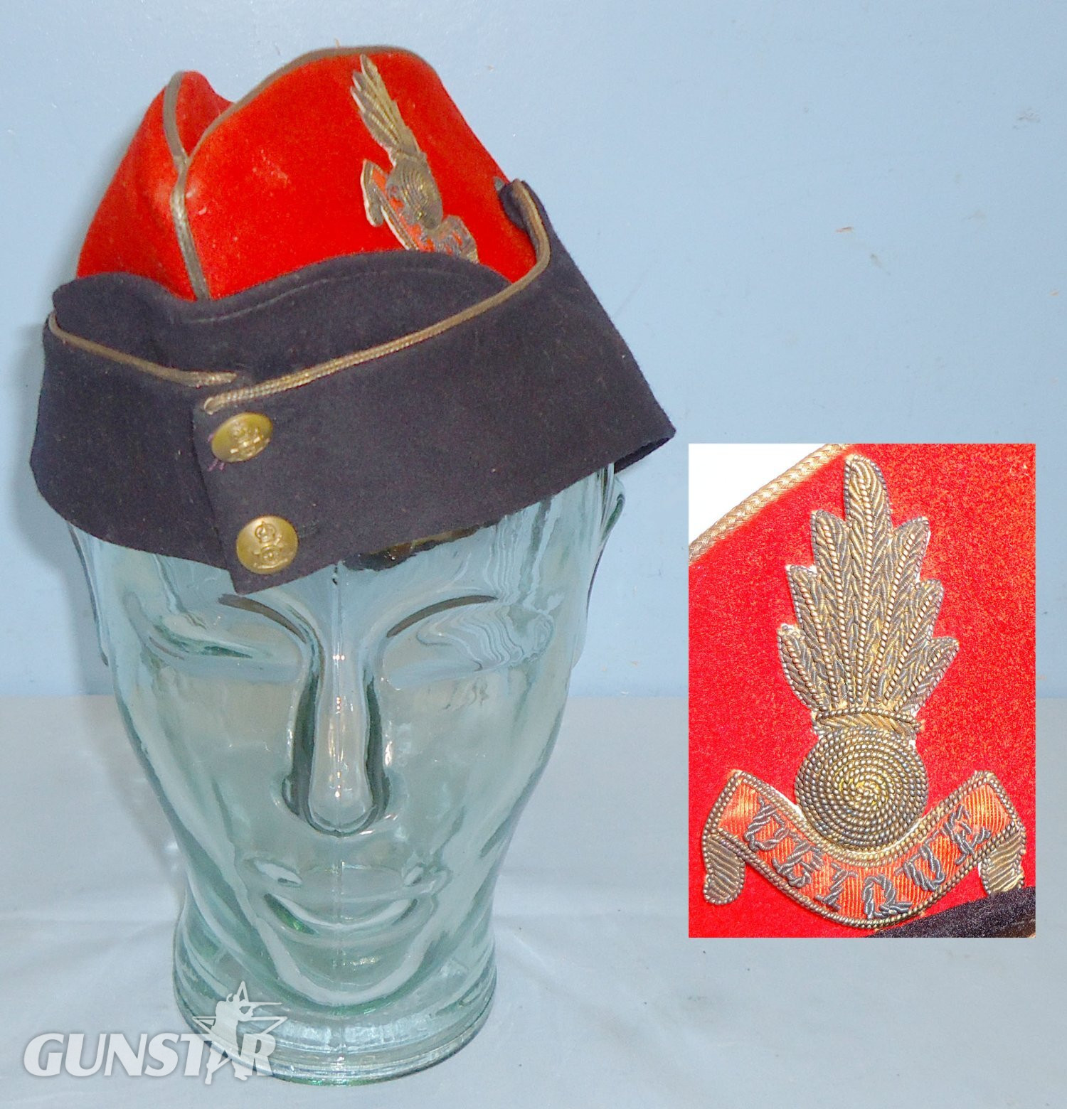Royal Artillery Officers Field Service Side Cap. 22441:31. Royal Artillery Officers Field Service Side Cap. 22441:31.  Antique & Militaria in 