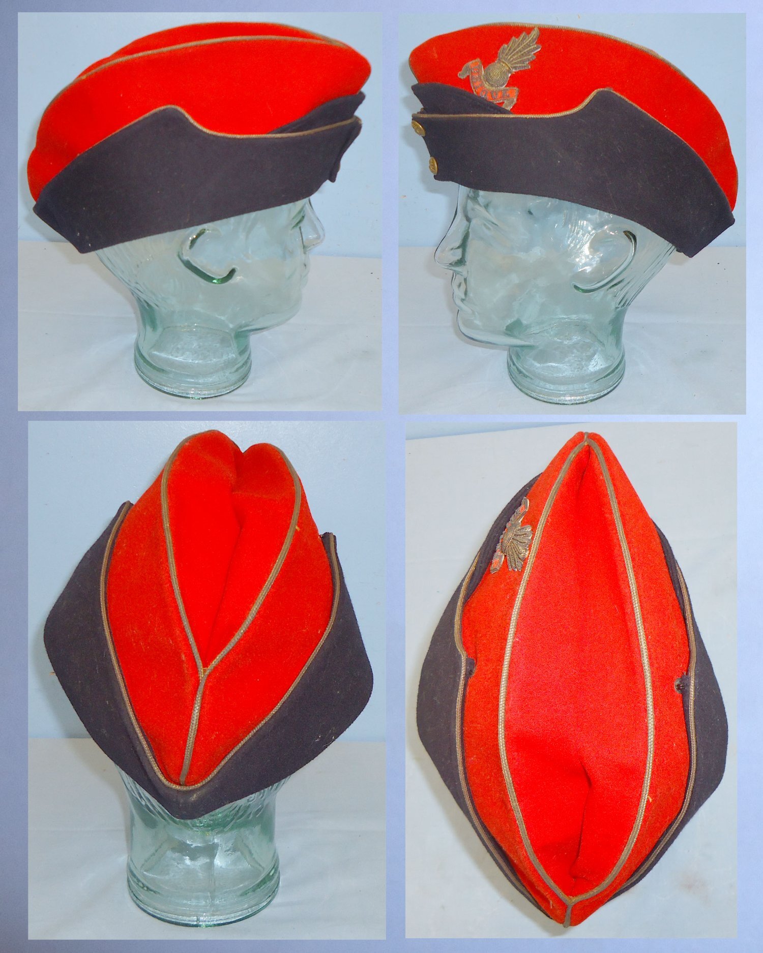 Royal Artillery Officers Field Service Side Cap. 22441:31. Royal Artillery Officers Field Service Side Cap. 22441:31.  Antique & Militaria