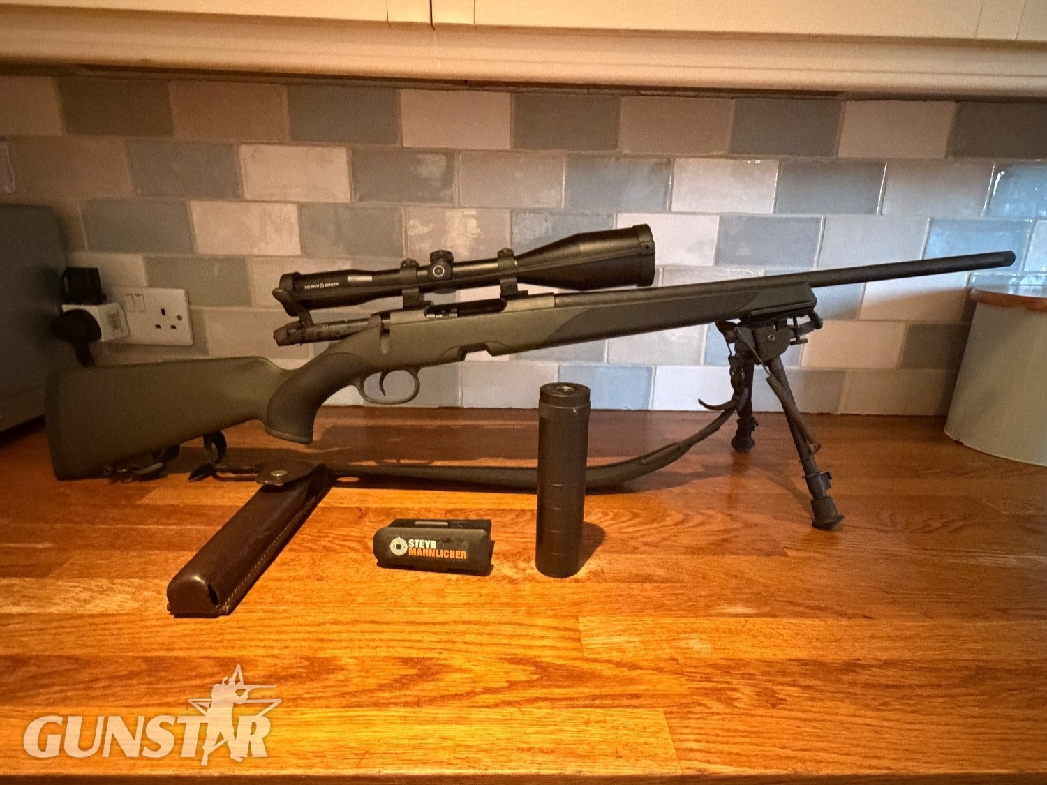 Steyr Mannlicher Manlicher SM12 Bolt Action 6.5x55mm Ackley Improved Rifle - {CATEGORY}