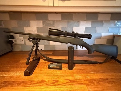 Steyr Mannlicher Manlicher SM12 Bolt Action 6.5x55mm Ackley Improved Rifle