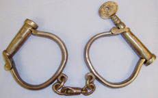 Hiatt No 5 Handcuffs Marked \"WRC\" (West Riding Constabulary) With Key. PO 107. Hiatt No 5 Handcuffs Marked \"WRC\" (West Riding Constabulary) With Key. PO 107. Other Accessory