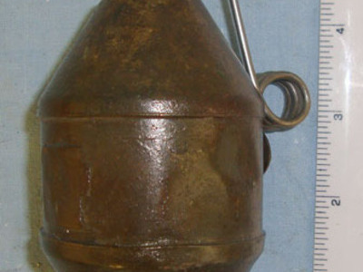 INERT** DEACTIVATED**Inter War & WW2 Era Danish Haanbombe Model 1923 (German Han INERT** DEACTIVATED**Inter War & WW2 Era Danish Haanbombe Model 1923 (German Han Antique & Militaria