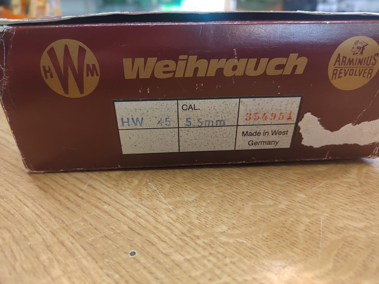{CATEGORY} - Weihrauch HW45 .22