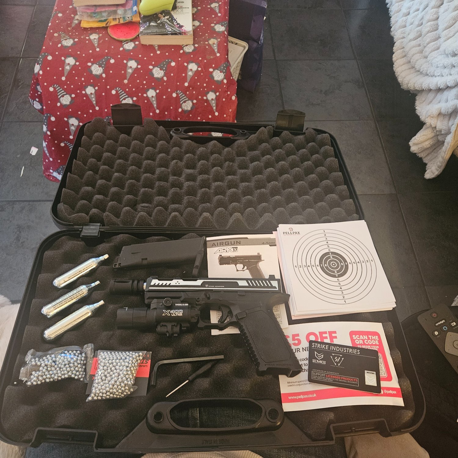  Strike Industries 2026 co2 blowback Ark17 Ark17.blowback 4.5mm