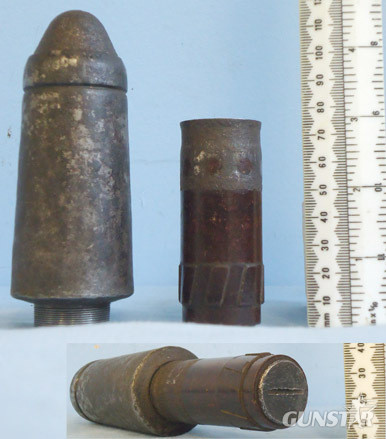 INERT DEACTIVATED. German WW2 Hollow Charged HEAT (High Explosive Anti Tank) Gro Grosse Gewehr Panzergranate (Large Anti-Tank Grenade). Antique & Militaria in 
