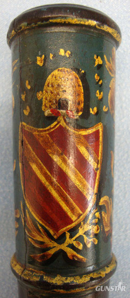  George III Manchester City Police / Constabulary Tipstaff With Hand Painted Post George III Manchester City Police / Constabulary Tipstaff With Hand Painted Post Other Accessory
