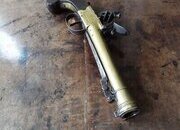 Richardson & Sons Blunderbuss bayonet pistol 1 Inch Muzzleloader