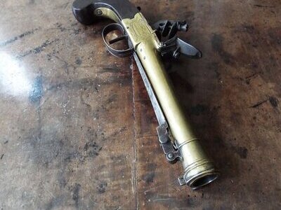Richardson Blunderbuss bayonet pistol 1 Inch Muzzleloader