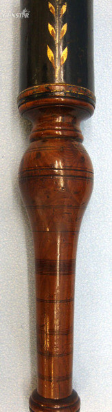 George IV Police/Constabulary Tipstaff With Hand Painted Decoration.  George IV Police/Constabulary Tipstaff With Hand Painted Decoration.  Other Accessory