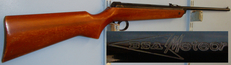 BSA 1962-1966 B.S.A Meteor MK II .22 Calibre Break Action Air Rifle \'TA\' Prefix Serial Number. AI 816. .22