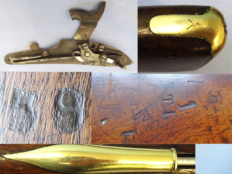  East India Company (EIC) British, East India Company, Pattern A, Percussion .750 Calibre Muzzle Loading Percussion Carbine. Sn - 21531 Single Shot .75 Cal Muzzleloader Rifle