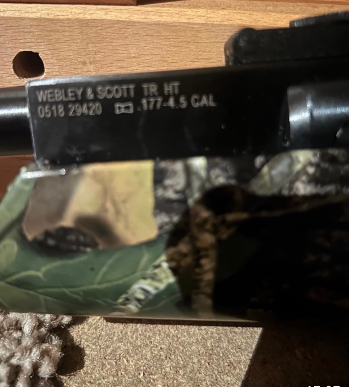 Webley & Scott VMX Camo .177